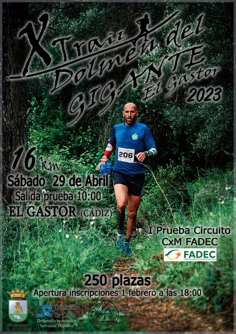 X TRAIL DOLMEN DE GIGANTE. 16 Km